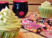 Cupcakes matcha lemon curd