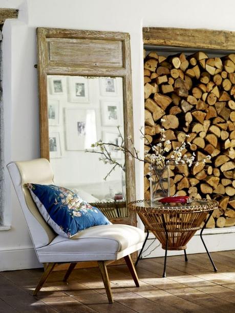 Espacios para la Lena, en los Ambientes Rusticos