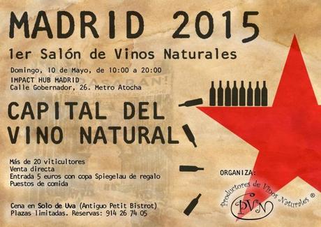 SALÓN DE VINOS NATURALES 2015 DE MADRID