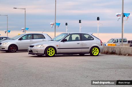 Honda civic EK fluor