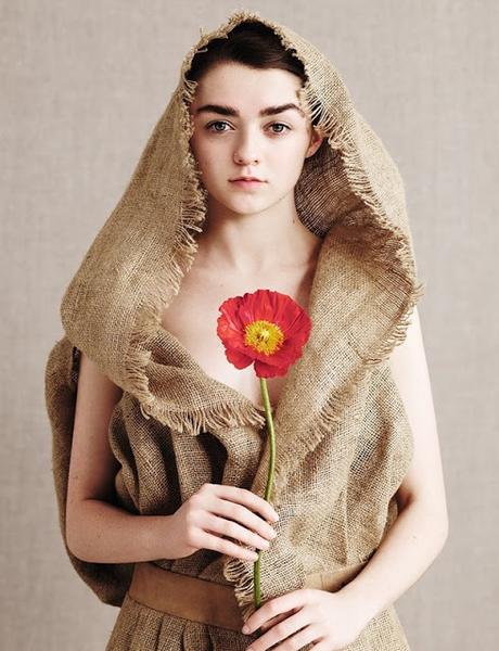 Maisie WIlliams portada de Dazed piensa que los adultos no tiene ni p--- idea