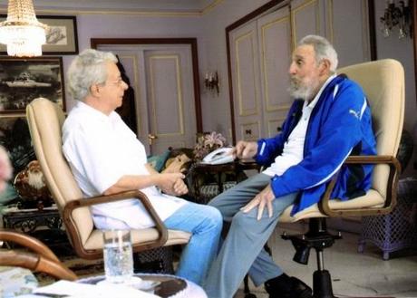 Fidel Castro recibe otra vez a su amigo Frei Betto [+ video]