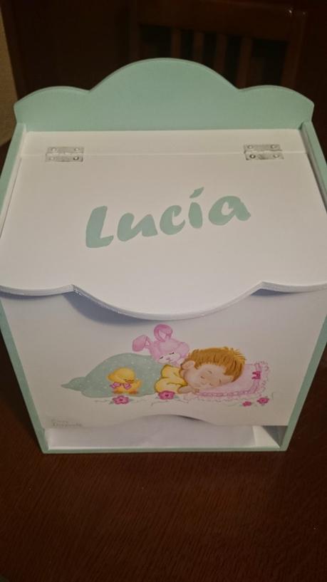 Pañalera para Lucía