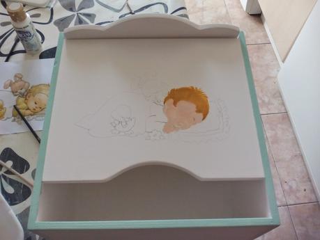 Pañalera para Lucía