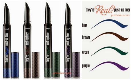 Novedades en Benefit; They're Real! Mascara y Push-Up Liner Colour Novedades en Benefit; They're Real! Mascara y Push-Up Liner Colour