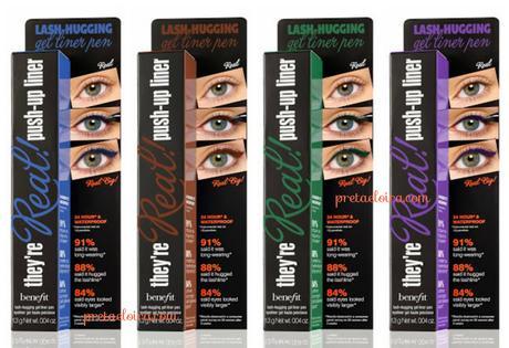 Novedades en Benefit; They're Real! Mascara y Push-Up Liner Colour Novedades en Benefit; They're Real! Mascara y Push-Up Liner Colour