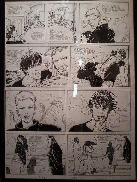 ¿Quieren ver un original de Manara, Hugo Pratt o Guido Crepax en Lima?