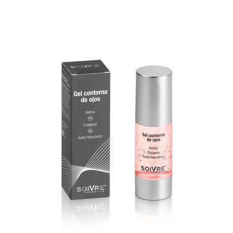 Gel contorno de ojos, cosmética, cosmética facial, contorno de ojos, belleza, mujer, retinol, colágeno, acido hialurónico, 