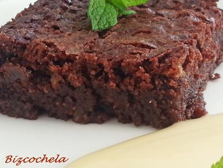 BROWNIE DE AVELLANAS SIN HARINA