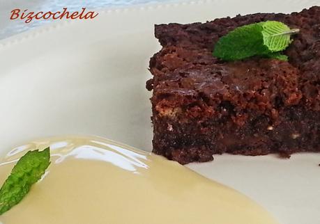 BROWNIE DE AVELLANAS SIN HARINA