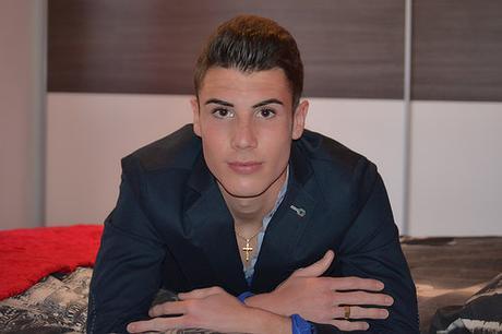 Mario Cañadas, Joven promesa del fútbol y modelo.