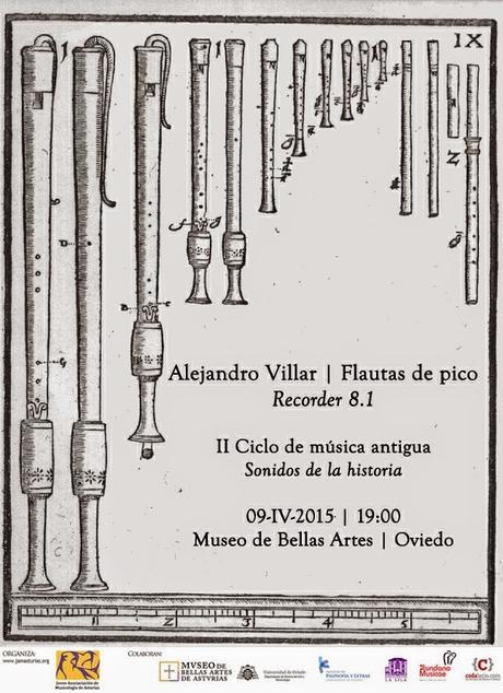 Flautas de pico en el Museo de Bellas Artes