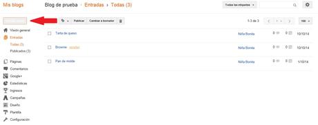 Como programar post en blogger