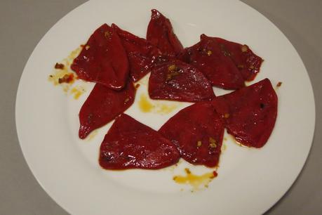 Pintxo de ventresca con pimiento rojo y anchoa