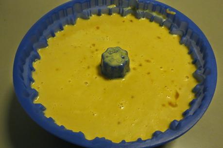 Flan de turrón