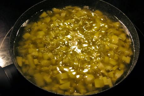 Tortilla de patata con txaka