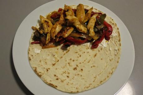 Fajitas de pollo