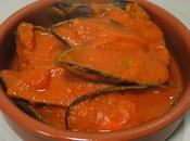 Mejillones salsa tomate picante