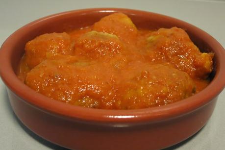 Albóndigas con salsa de tomate
