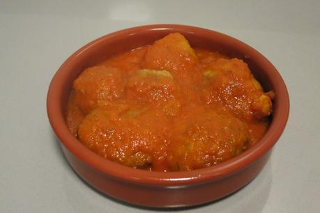 Albóndigas con salsa de tomate