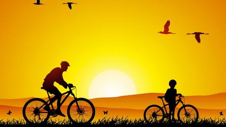 Pedaleando con tus hijos