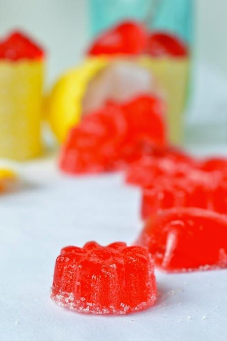 Chucherías caseras con zumo de frutas Chucherías caseras con zumo de frutas