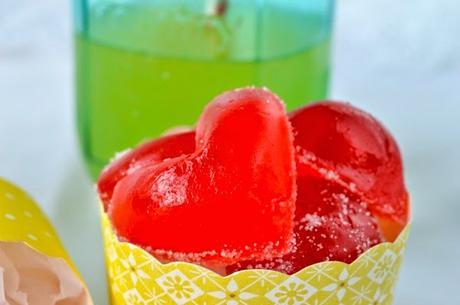 Chucherías caseras con zumo de frutas Chucherías caseras con zumo de frutas