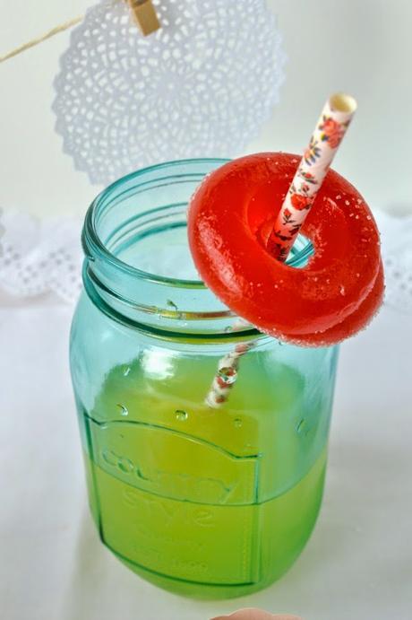 Chucherías caseras con zumo de frutas Chucherías caseras con zumo de frutas