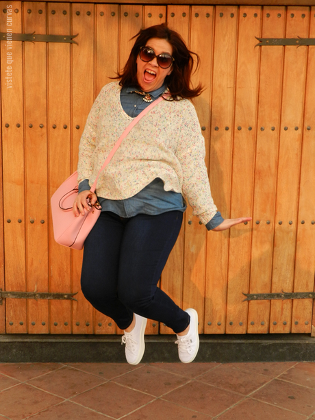 Camisa Denim Plus Size · Outfit