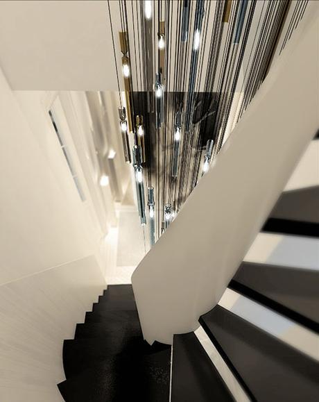 AL DETALLE: DISEÑO DE ESCALERA POR A-CERO, PARA UN INTERIORISMO EN LA CAPITAL.