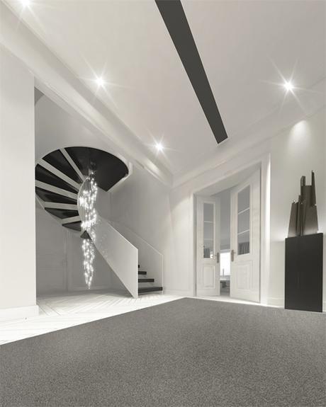 AL DETALLE: DISEÑO DE ESCALERA POR A-CERO, PARA UN INTERIORISMO EN LA CAPITAL.