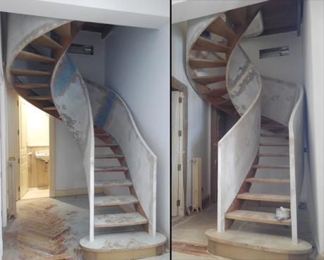 AL DETALLE: DISEÑO DE ESCALERA POR A-CERO, PARA UN INTERIORISMO EN LA CAPITAL.