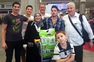 El sirio Abd Alrahman consiguió llegar en diciembre de 2014 a Brasil, donde se reunió con sus otros tres hermanos y sus padres. / ACNUR