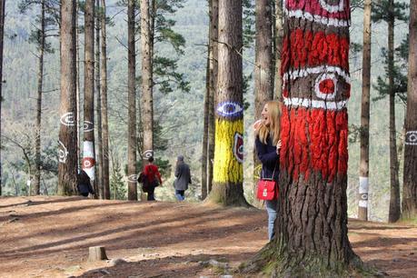 De excursión al bosque pintado de Oma