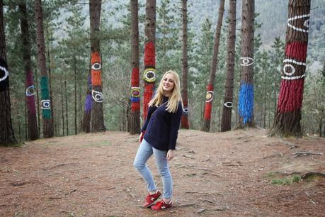 De excursión al bosque pintado de Oma