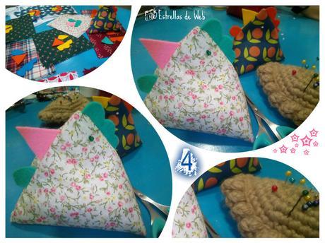 Bartes - Cosiendo Gallinitas de tela y semillas