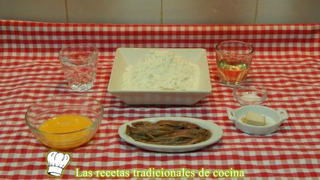 Receta fácil de rosquilletas rellenas de anchoa