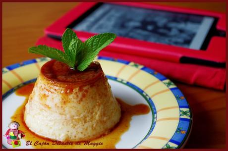 FLAN AL AROMA DE VAINILLA #entrelibrosandaelguiso