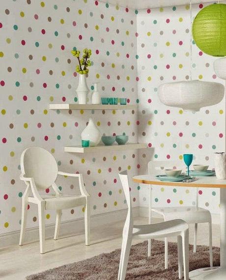 VIERNES DECO: POLKA DOTS WALL