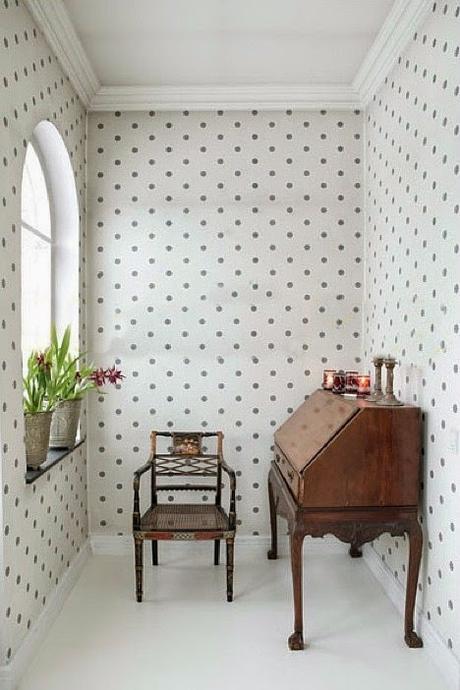 VIERNES DECO: POLKA DOTS WALL