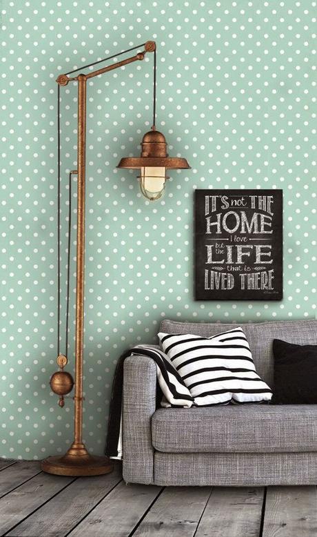 VIERNES DECO: POLKA DOTS WALL