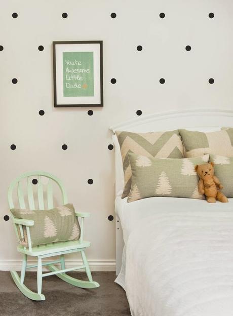 VIERNES DECO: POLKA DOTS WALL