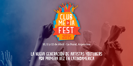Club Media Fest 2015 600x300 Club Media Fest 2015: el primer festival con artistas nacidos en YouTube