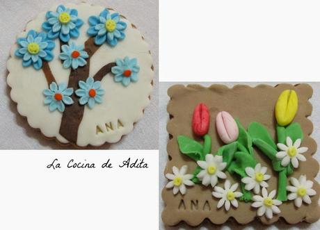 Galletas decoradas con fondant