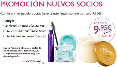 Promoción Amigo Oriflame (hasta 14 de Abril)
