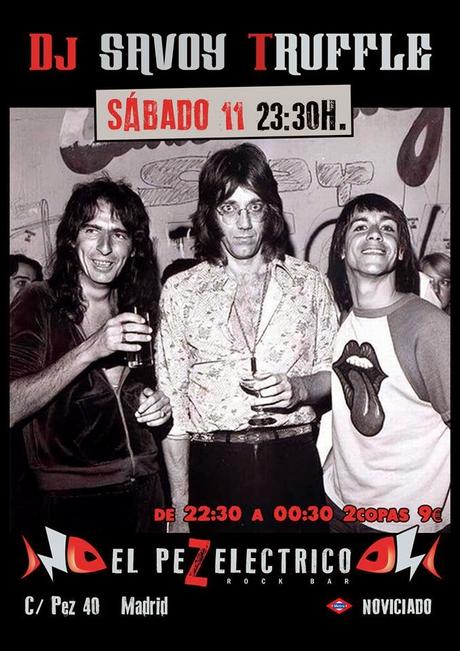 Pinchada energética y vitamínica de Dj Savoy Truffle en el Pez Eléctrico.