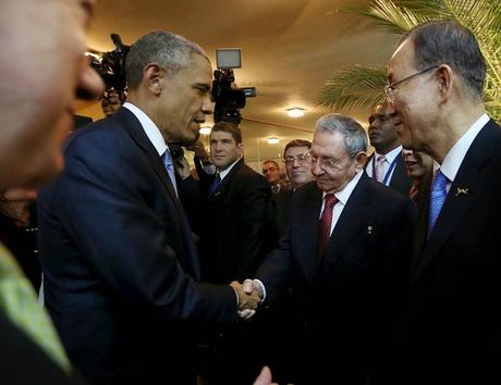 Raúl y Obama se reúnen este sábado en Panamá [+ fotos]