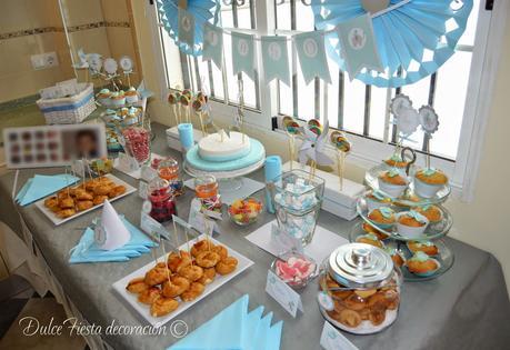 Mesa dulce para el primer cumpleaños de Iago