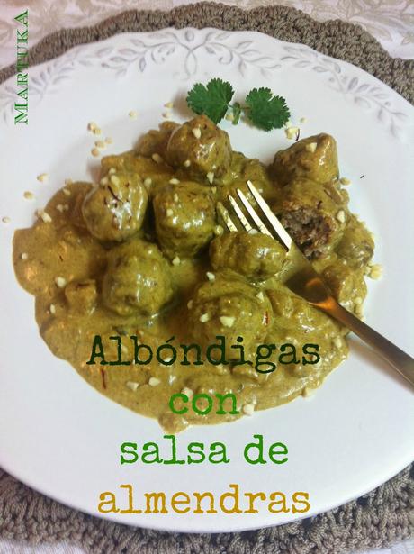 Albóndigas De Ternera Con Setas Y Salsa De Almendras
