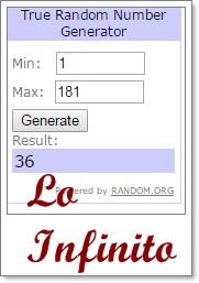 Resultado Sorteo Terciopelo